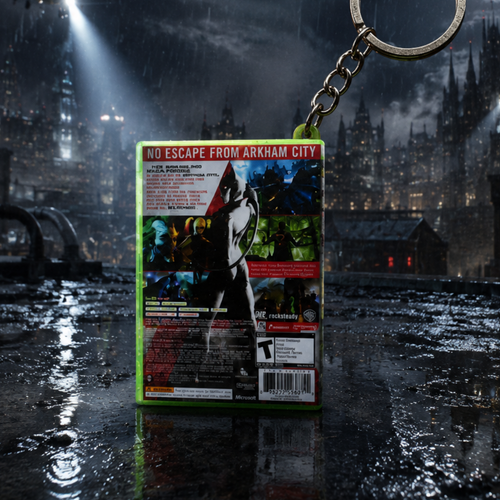Batman: Arkham City – Xbox 360 Mini Game Case Keychain