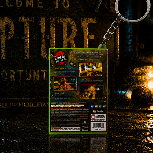 BioShock 2 – Xbox 360 Mini Game Case Keychain