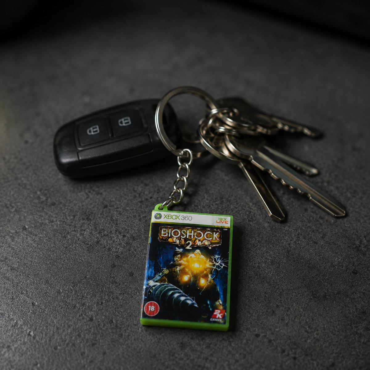 BioShock 2 – Xbox 360 Mini Game Case Keychain