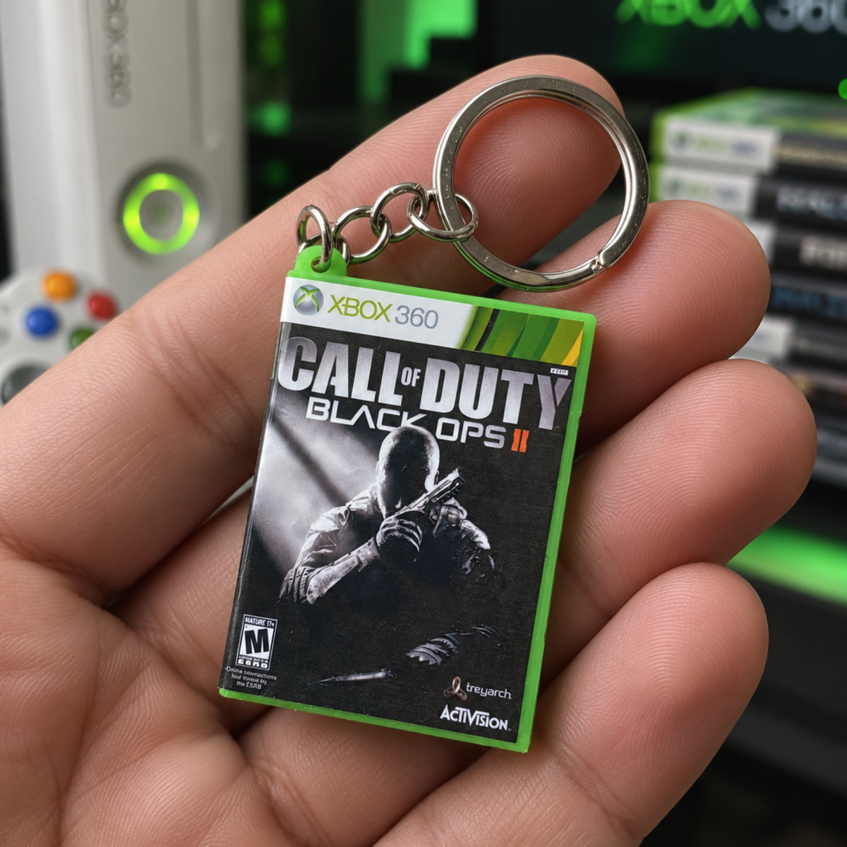 Call of Duty: Black Ops II – Xbox 360 Mini Game Case Keychain