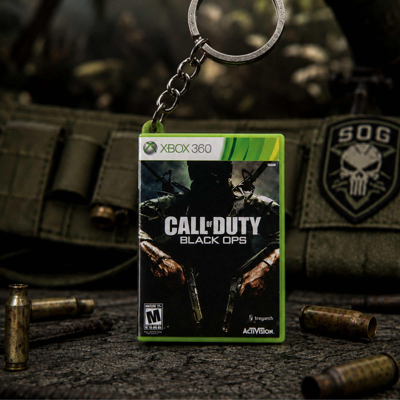 Call of Duty: Black Ops – Xbox 360 Mini Game Case Keychain