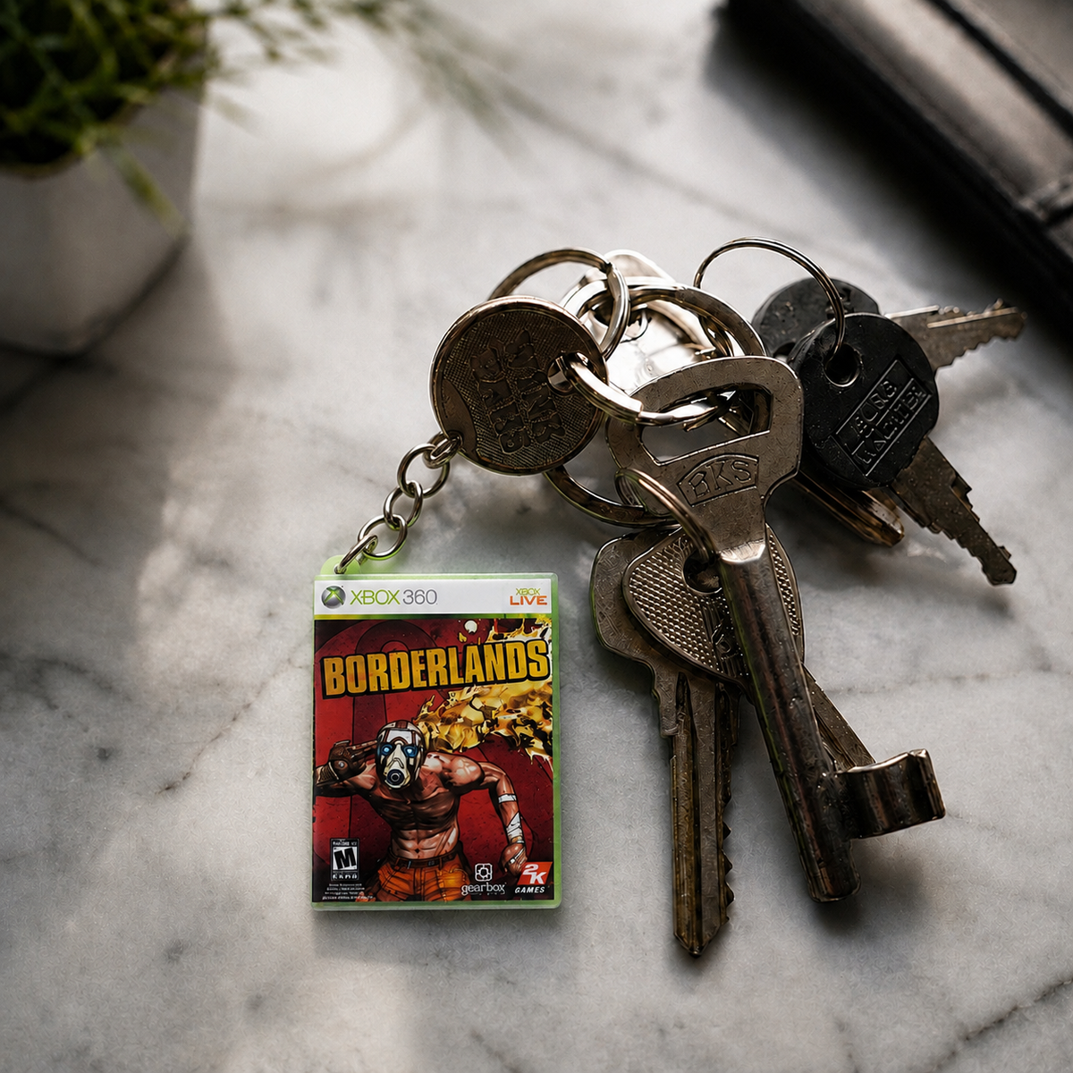 Borderlands – Xbox 360 Mini Game Case Keychain