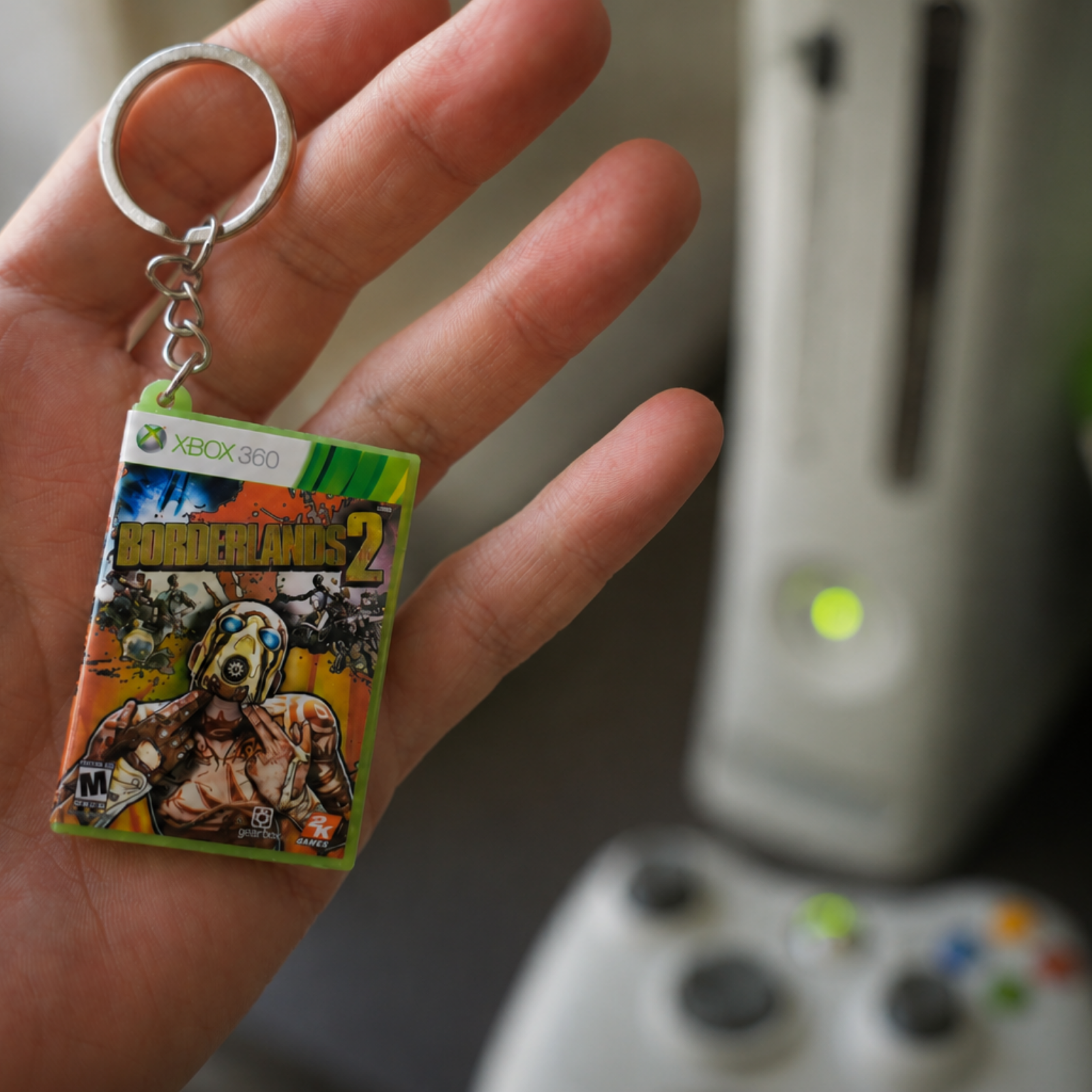 Borderlands 2 – Xbox 360 Mini Game Case Keychain