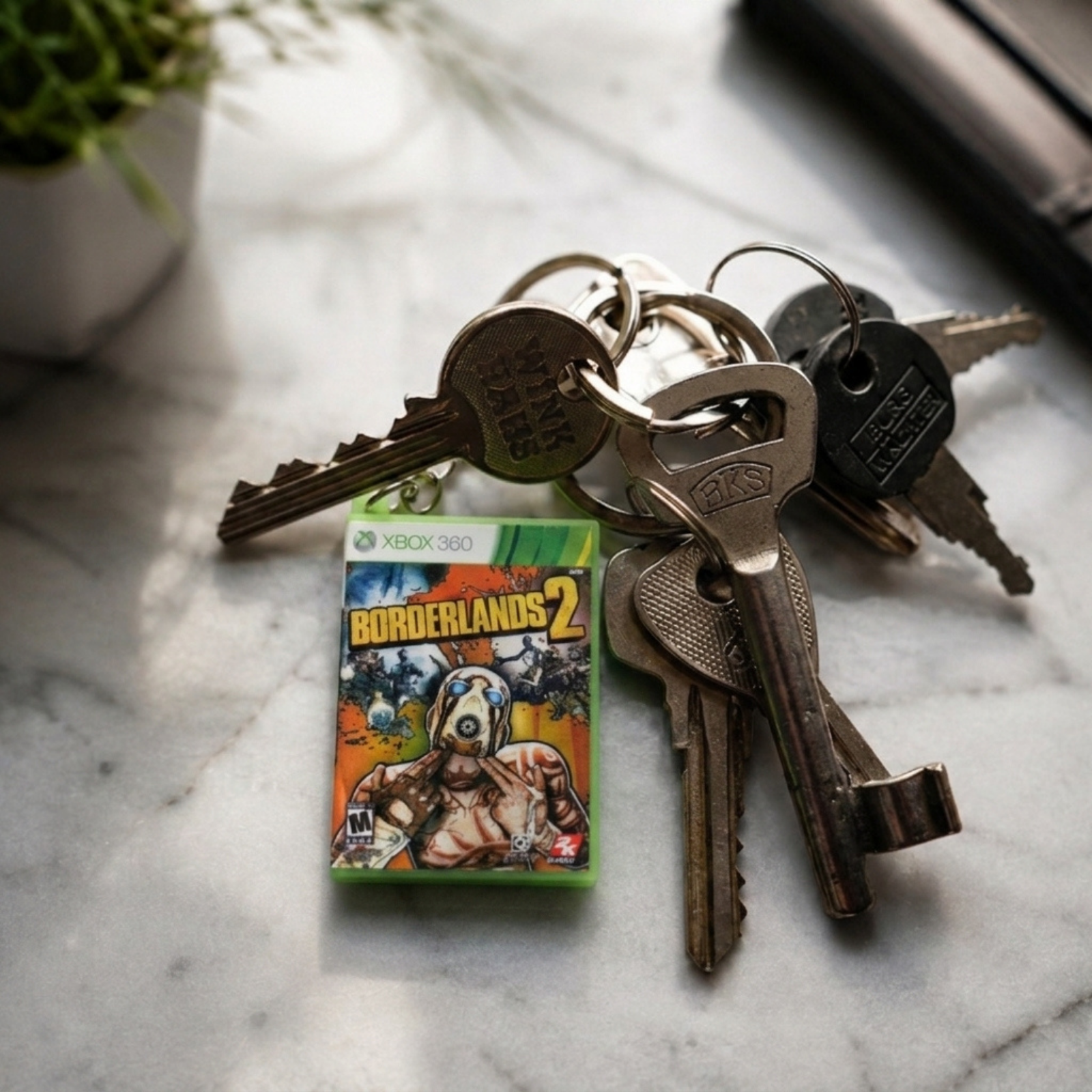 Borderlands 2 – Xbox 360 Mini Game Case Keychain