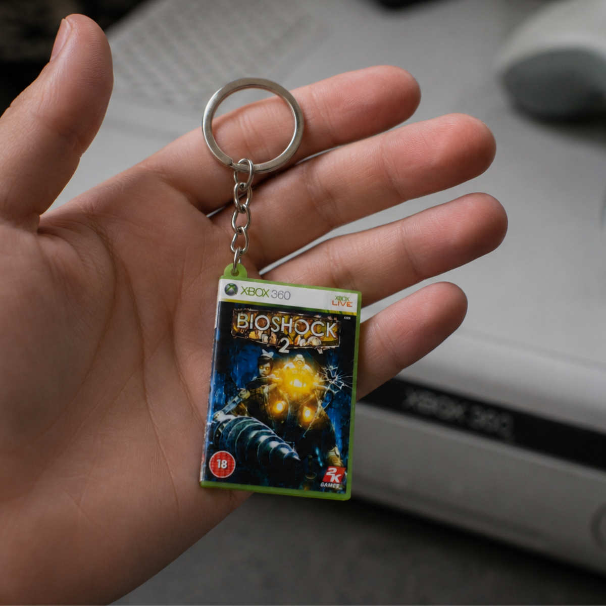 BioShock 2 – Xbox 360 Mini Game Case Keychain