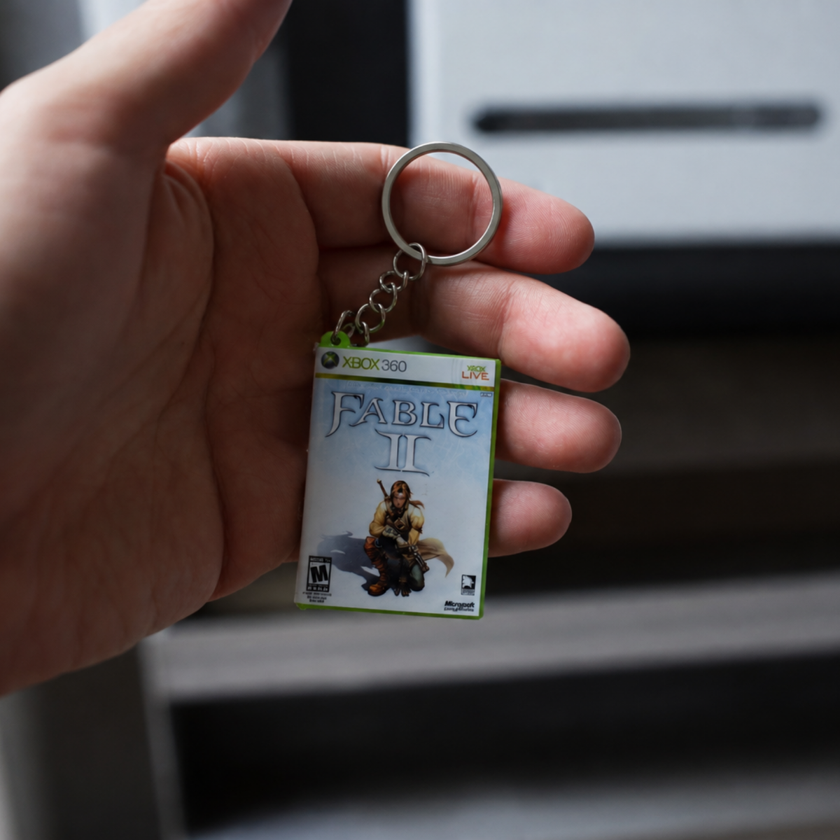 Fable II – Xbox 360 Mini Game Case Keychain