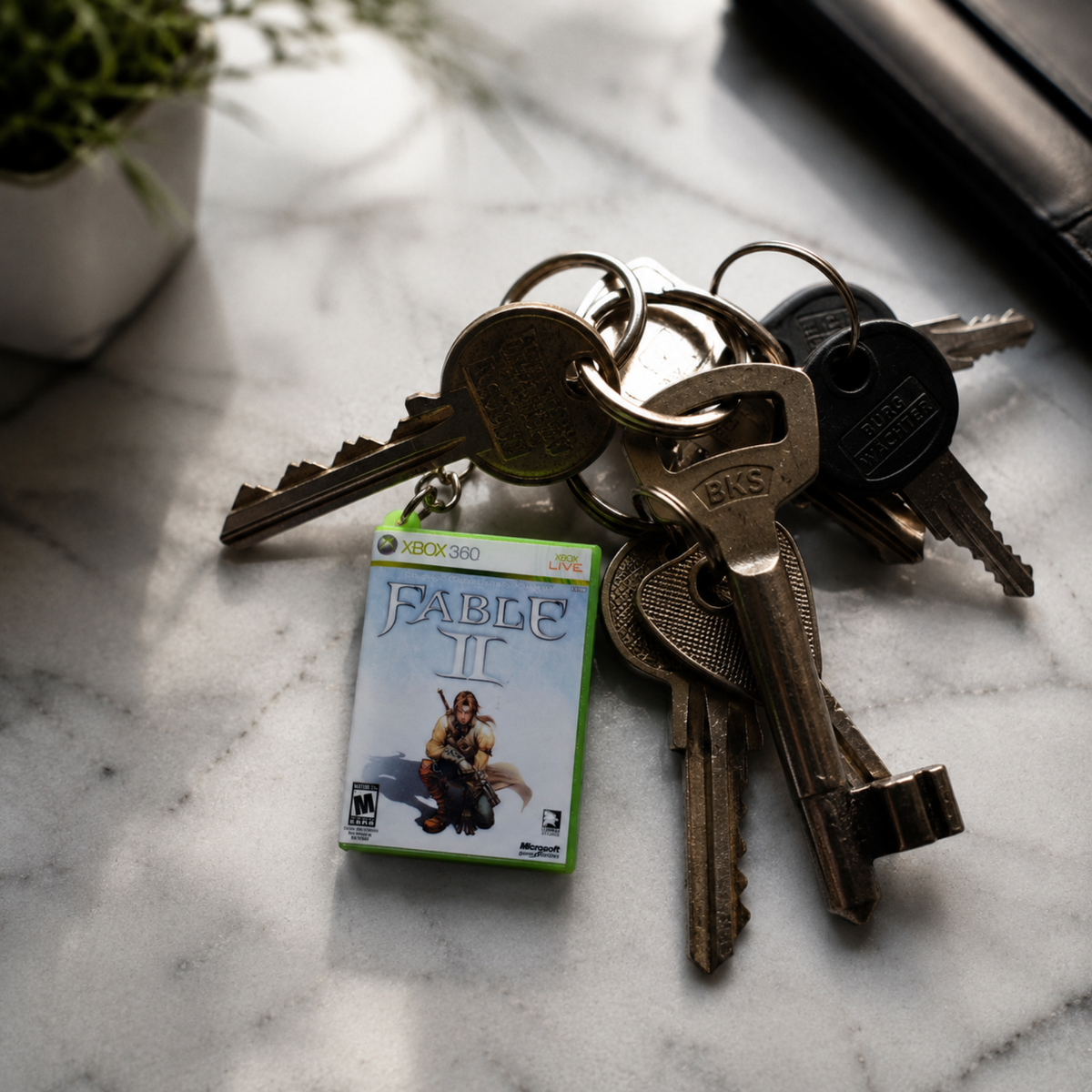 Fable II – Xbox 360 Mini Game Case Keychain