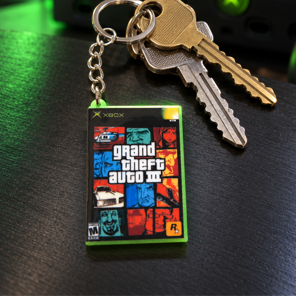 GTA III – Xbox Mini Game Case Keychain