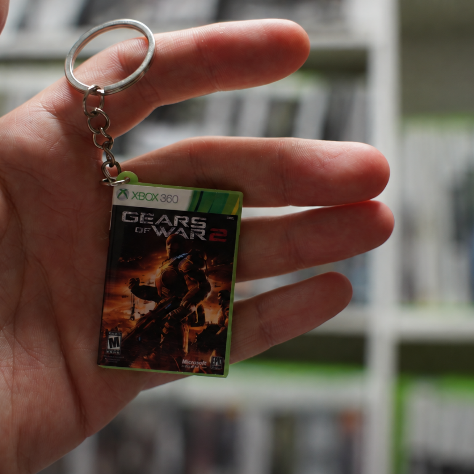 Gears of War 2 – Xbox 360 Mini Game Case Keychain
