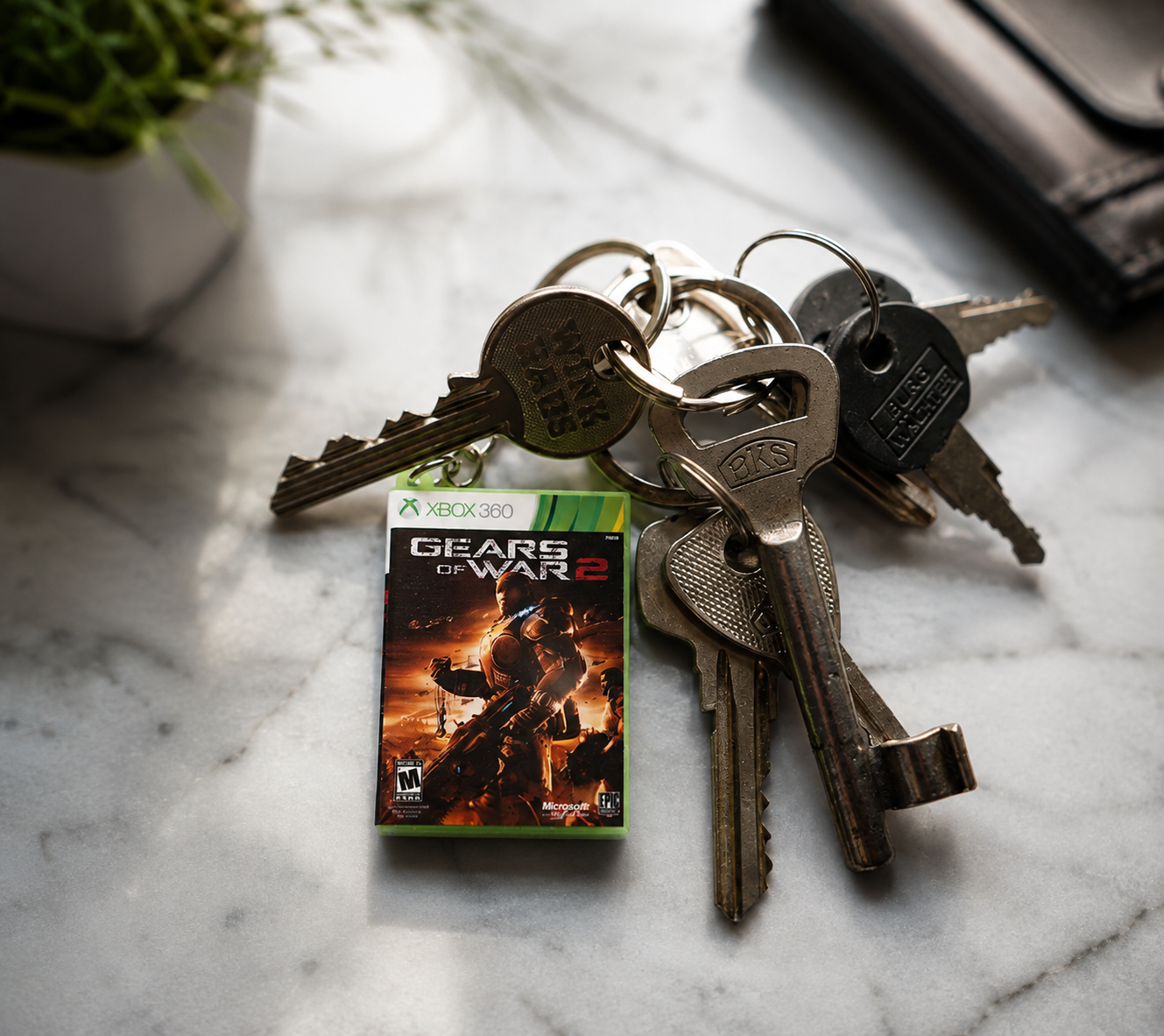 Gears of War 2 – Xbox 360 Mini Game Case Keychain