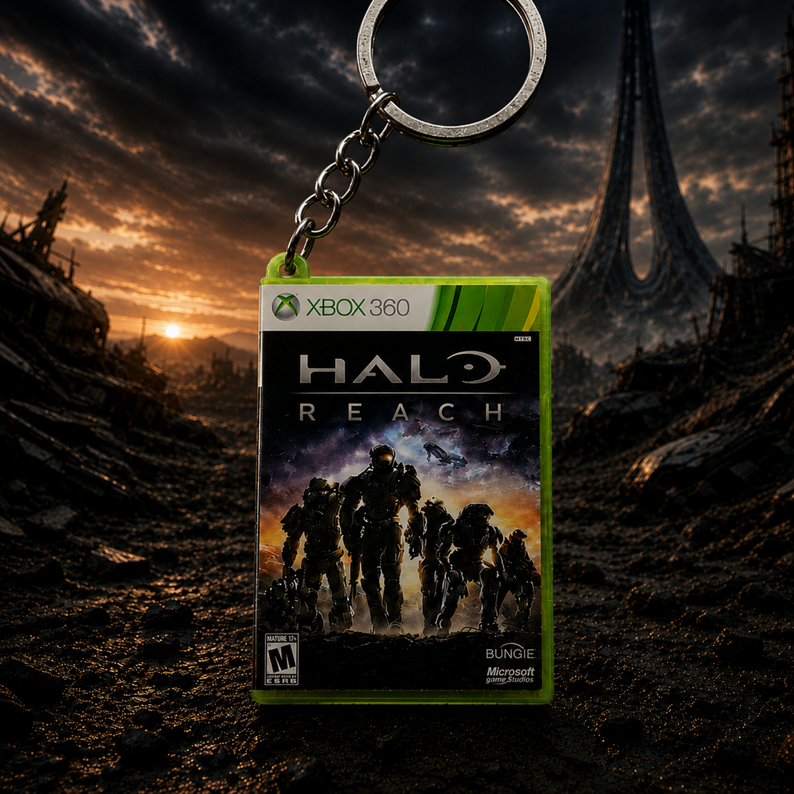 Halo: Reach – Xbox 360 Mini Game Case Keychain