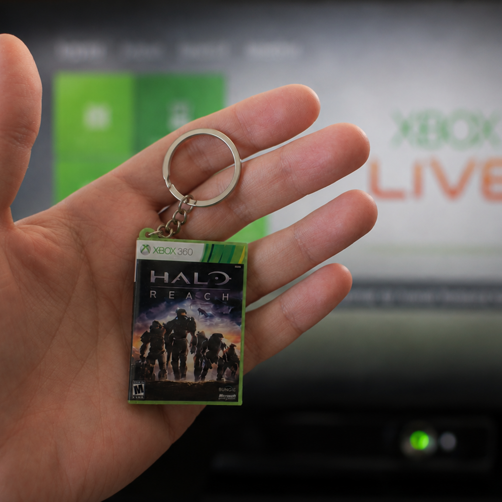Halo: Reach – Xbox 360 Mini Game Case Keychain