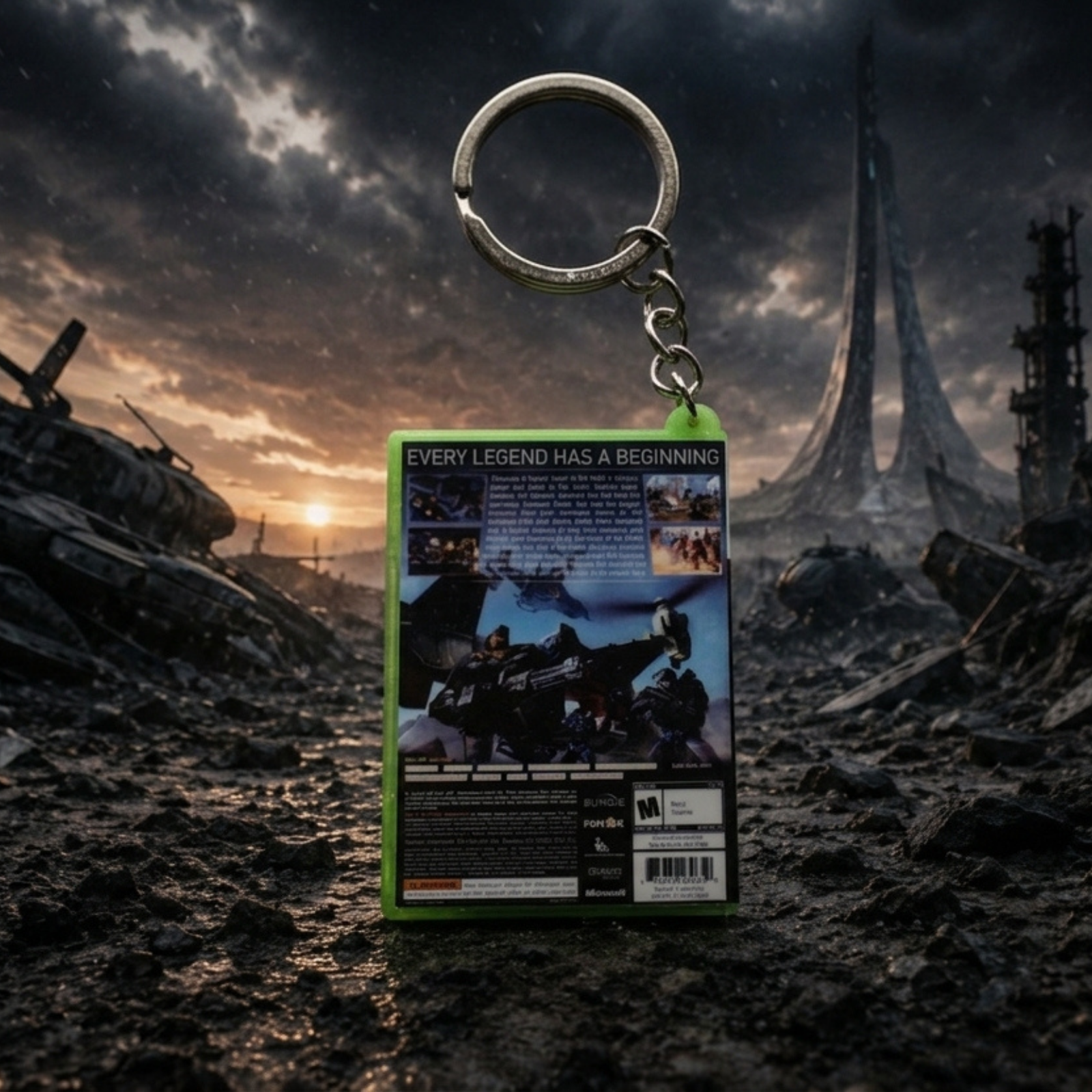Halo: Reach – Xbox 360 Mini Game Case Keychain