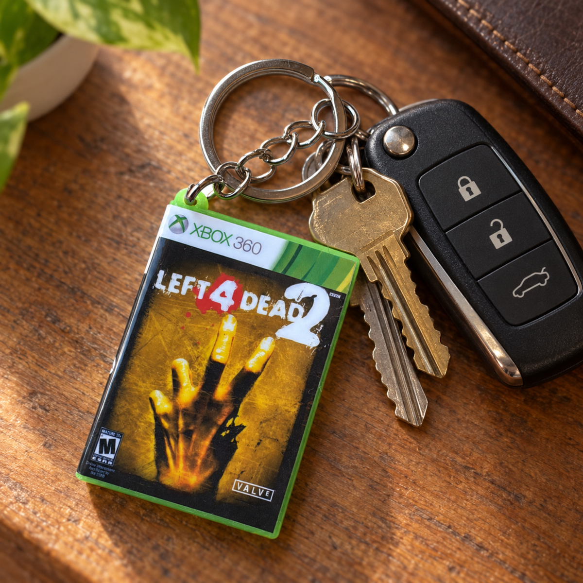 Left 4 Dead 2 – Xbox 360 Mini Game Case Keychain