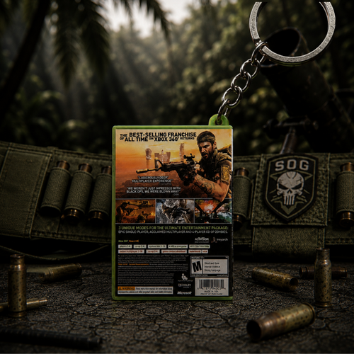 Call of Duty: Black Ops – Xbox 360 Mini Game Case Keychain