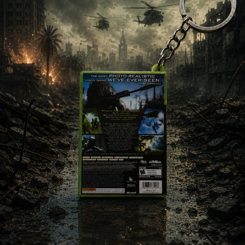 Call of Duty 4: Modern Warfare – Xbox 360 Mini Game Case Keychain