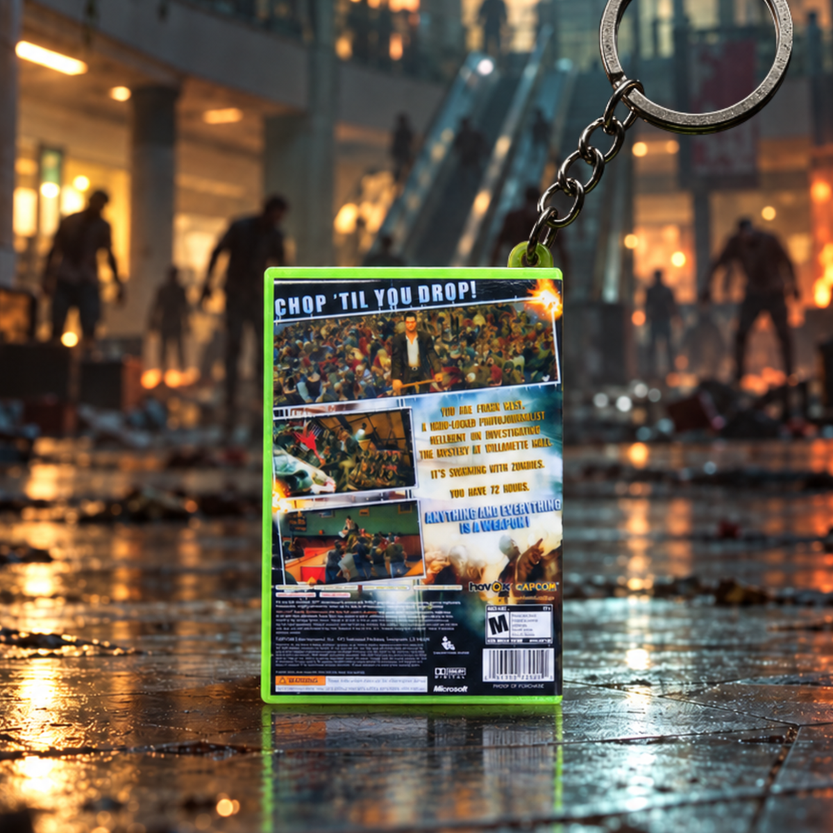 Dead Rising – Xbox 360 Mini Game Case Keychain