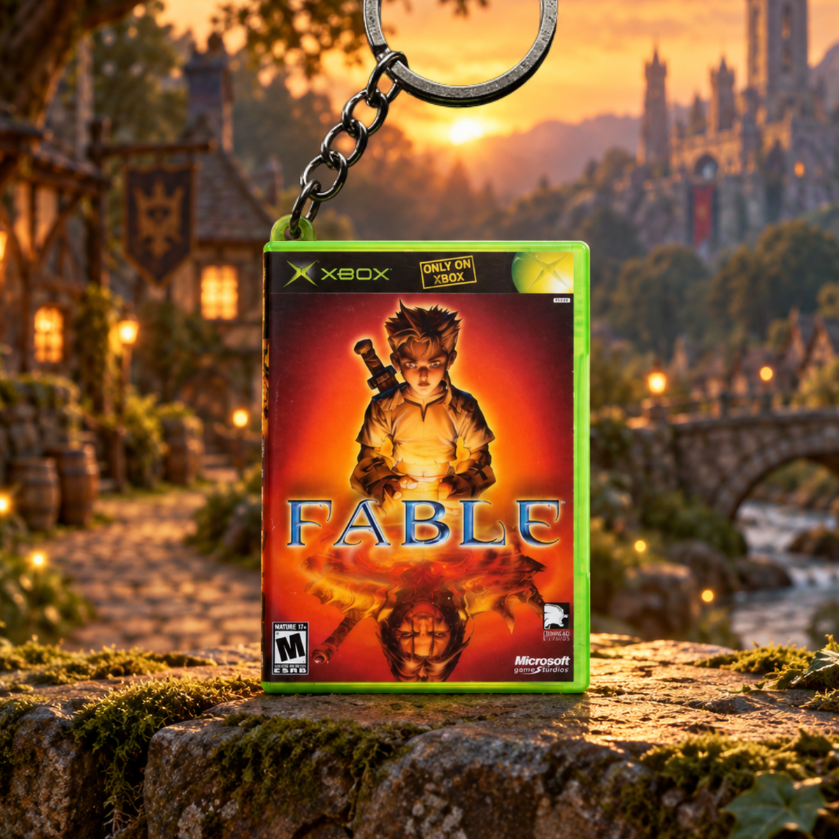 Fable – Xbox Mini Game Case Keychain