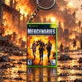 Mercenaries: Playground of Destruction – Xbox Mini Game Case Keychain