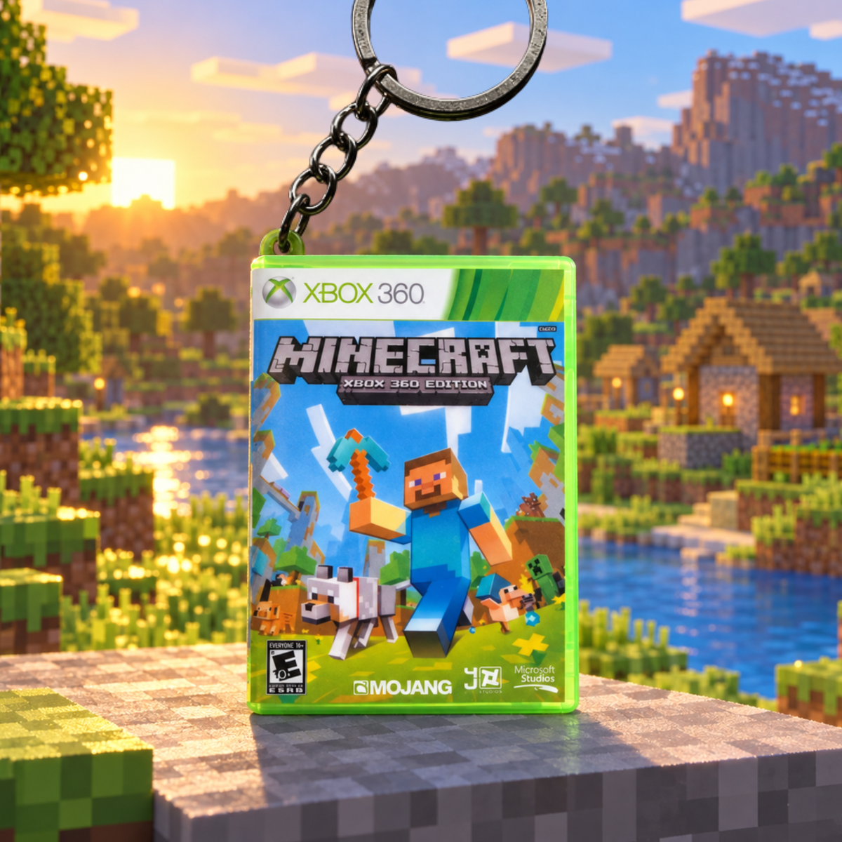 Minecraft – Xbox 360 Mini Game Case Keychain