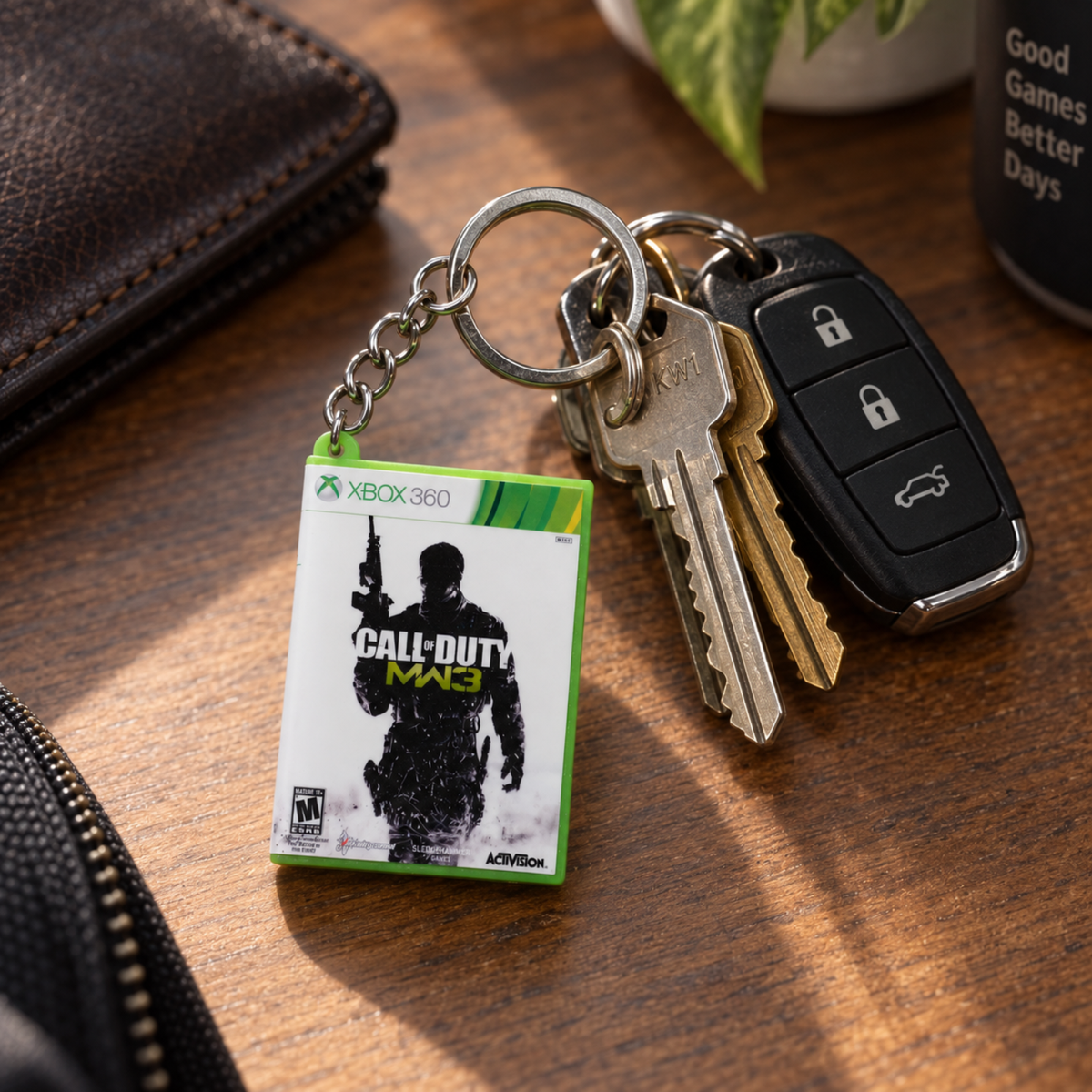 Call of Duty: Modern Warfare 3 – Xbox 360 Mini Game Case Keychain
