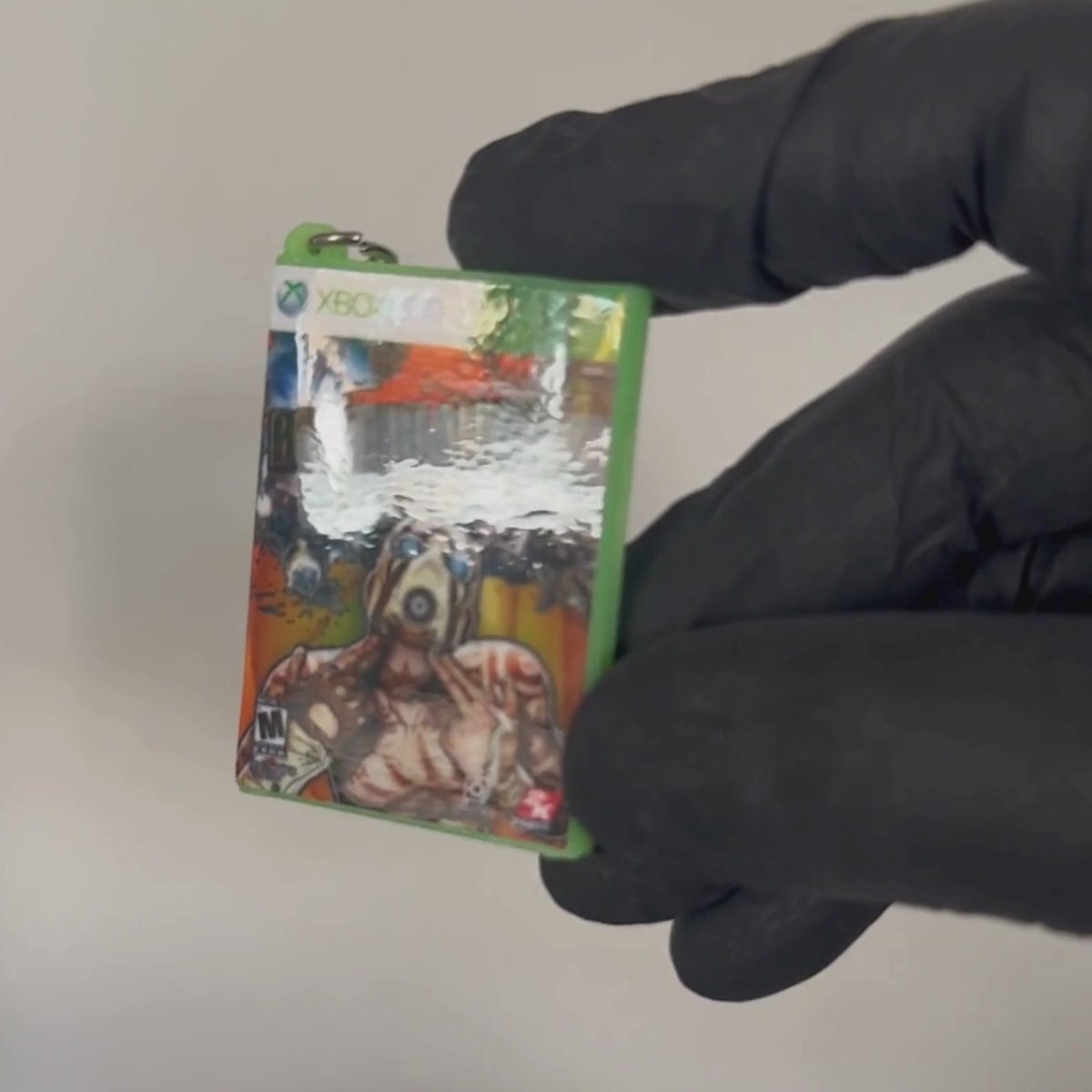 Borderlands 2 – Xbox 360 Mini Game Case Keychain