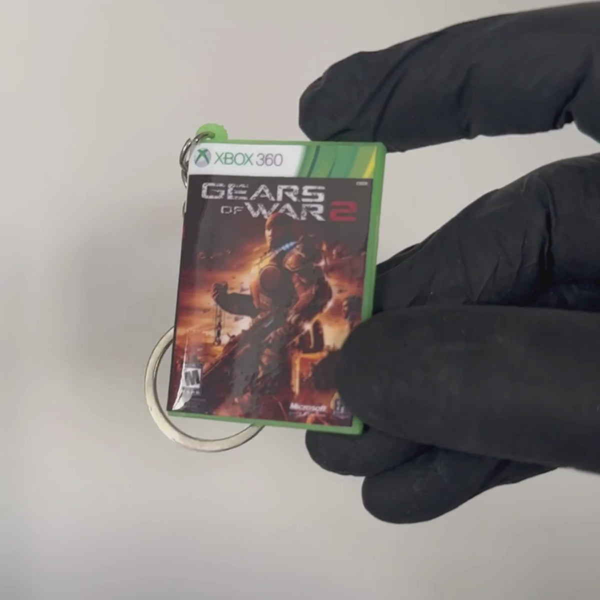 Gears of War 2 – Xbox 360 Mini Game Case Keychain