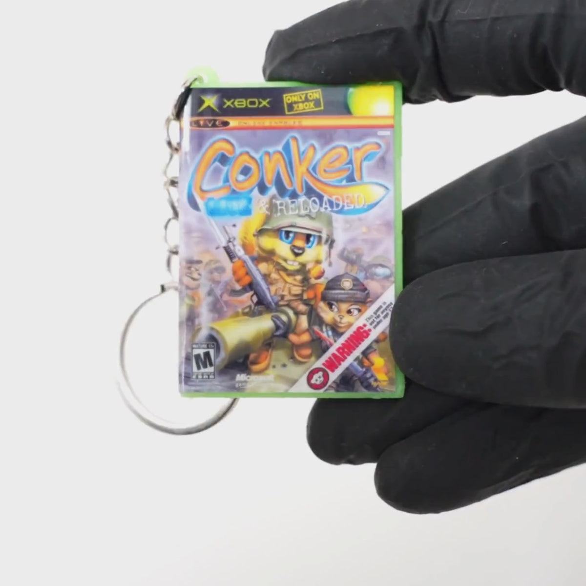Conker: Live & Reloaded – Xbox Mini Game Case Keychain