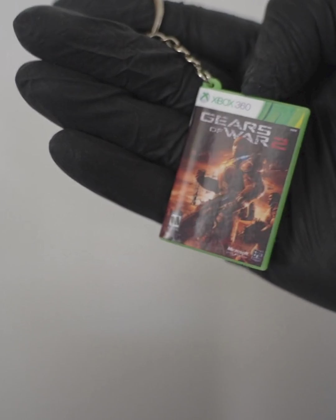 Gears of War 2 – Xbox 360 Mini Game Case Keychain