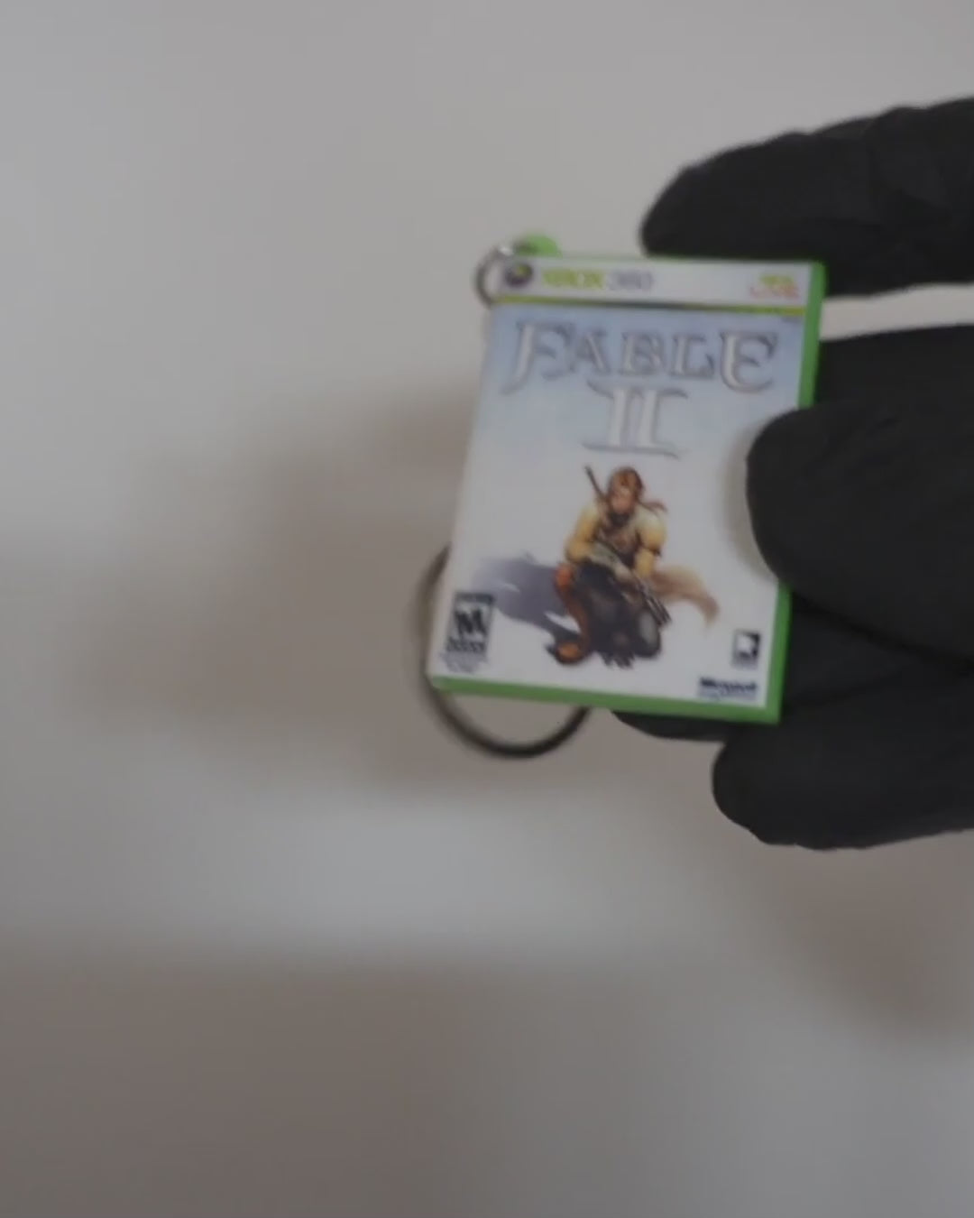 Fable II – Xbox 360 Mini Game Case Keychain