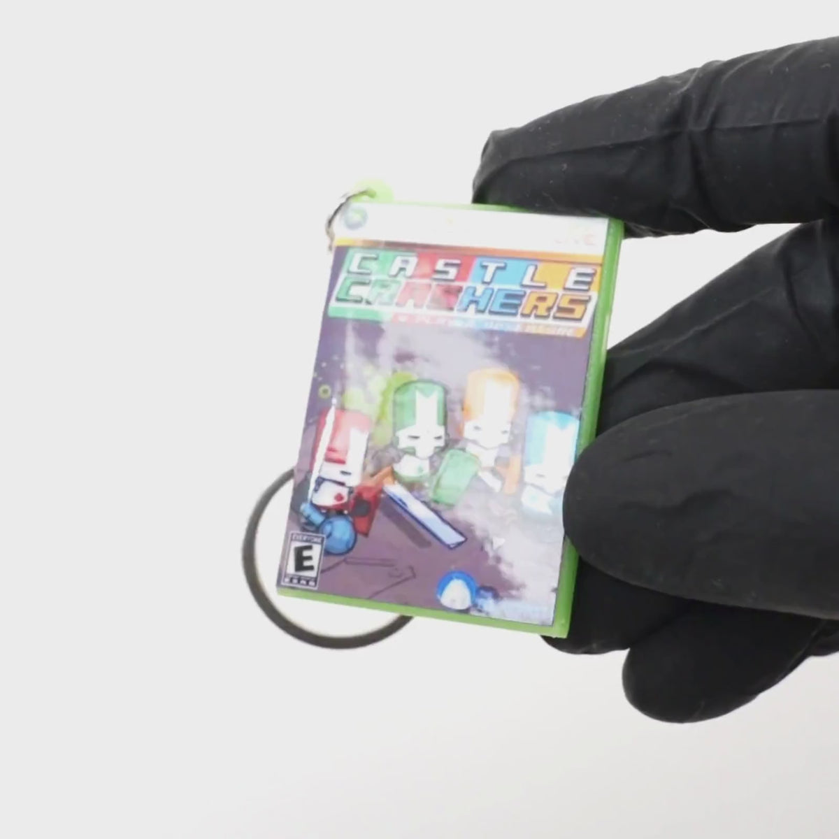 Castle Crashers – Xbox 360 Mini Game Case Keychain