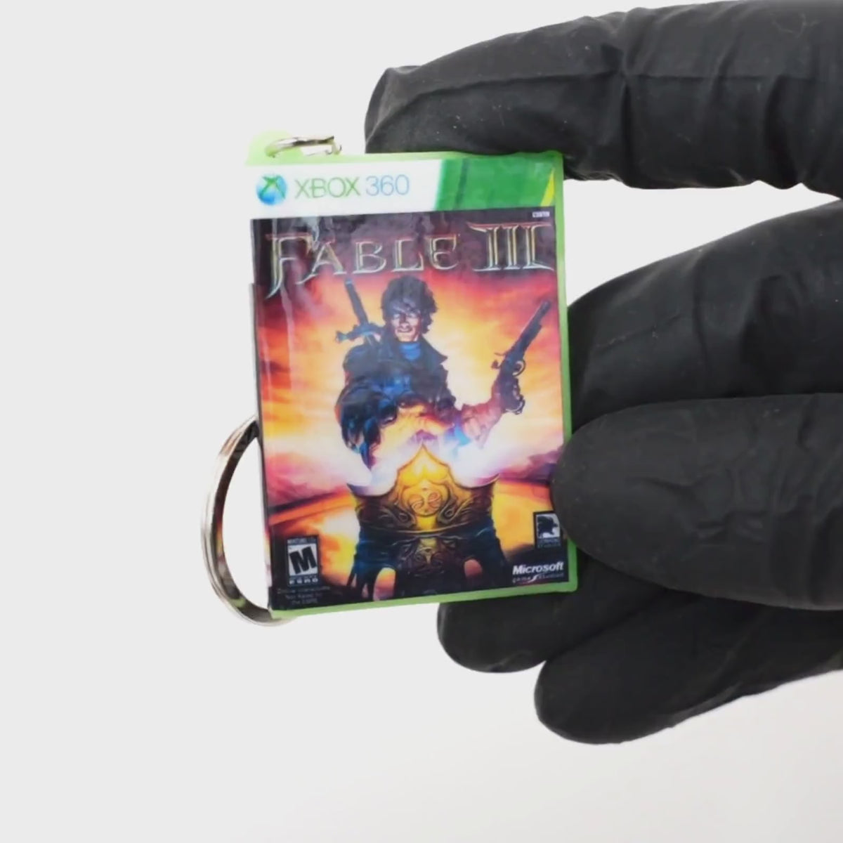 Fable III – Xbox 360 Mini Game Case Keychain