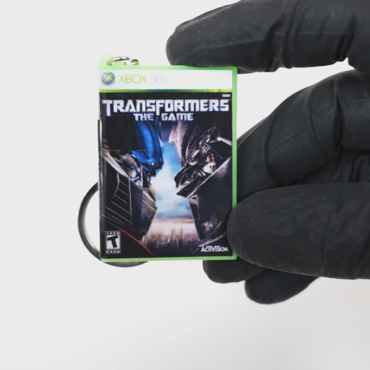 Transformers: The Game – Xbox 360 Mini Game Case Keychain