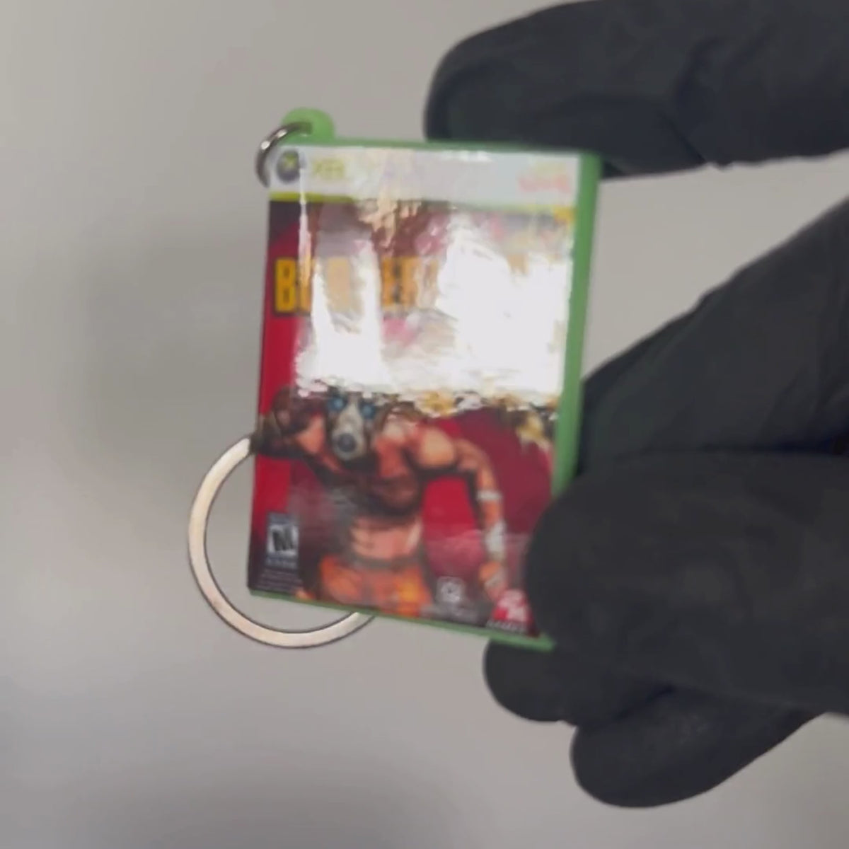 Borderlands – Xbox 360 Mini Game Case Keychain