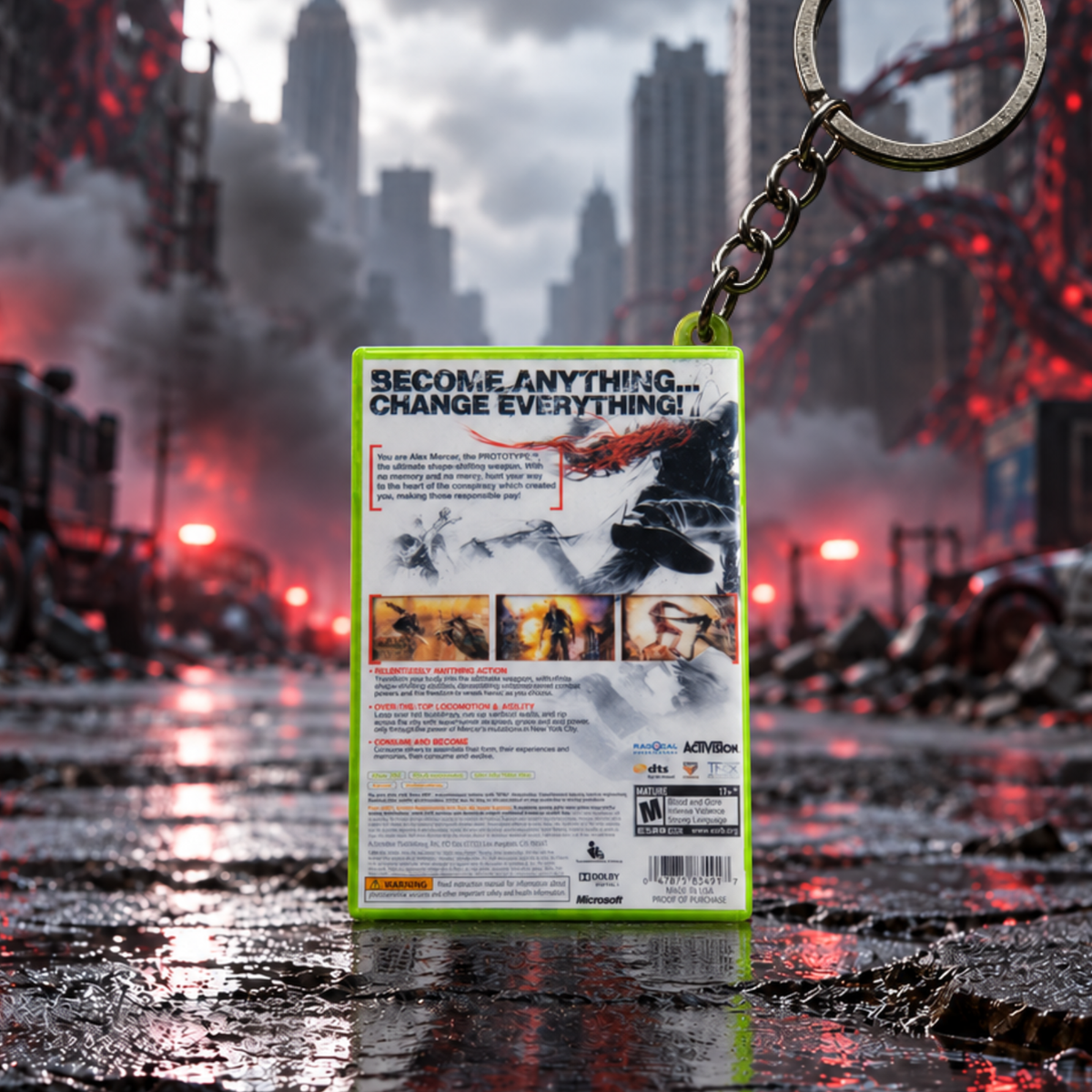 Prototype – Xbox 360 Mini Game Case Keychain