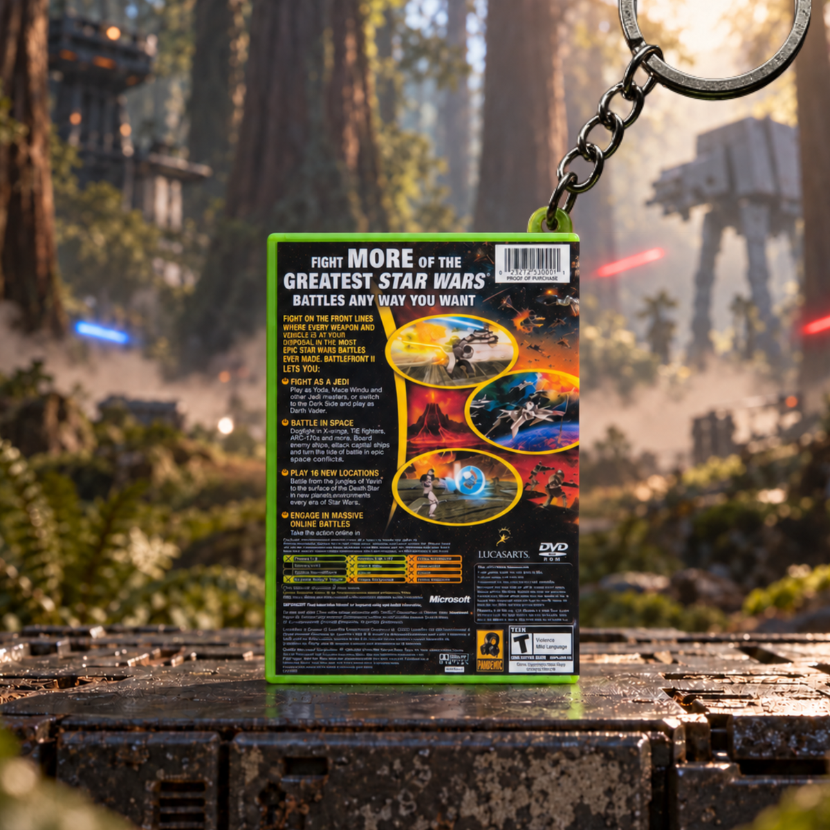 Star Wars: Battlefront – Xbox Mini Game Case Keychain