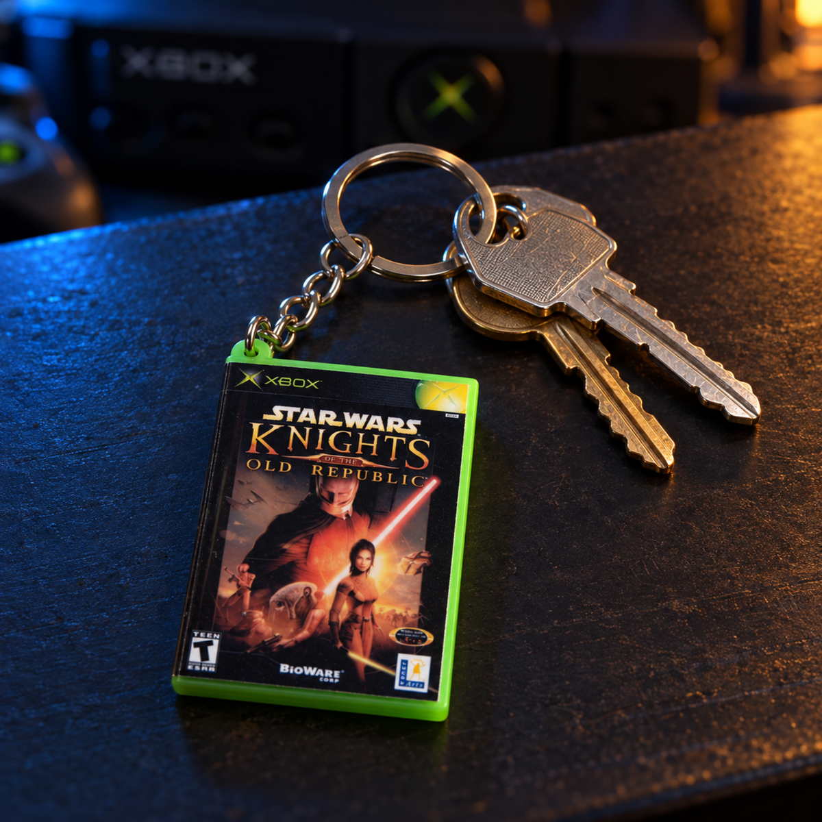 Star Wars: Knights of the Old Republic – Xbox Mini Game Case Keychain