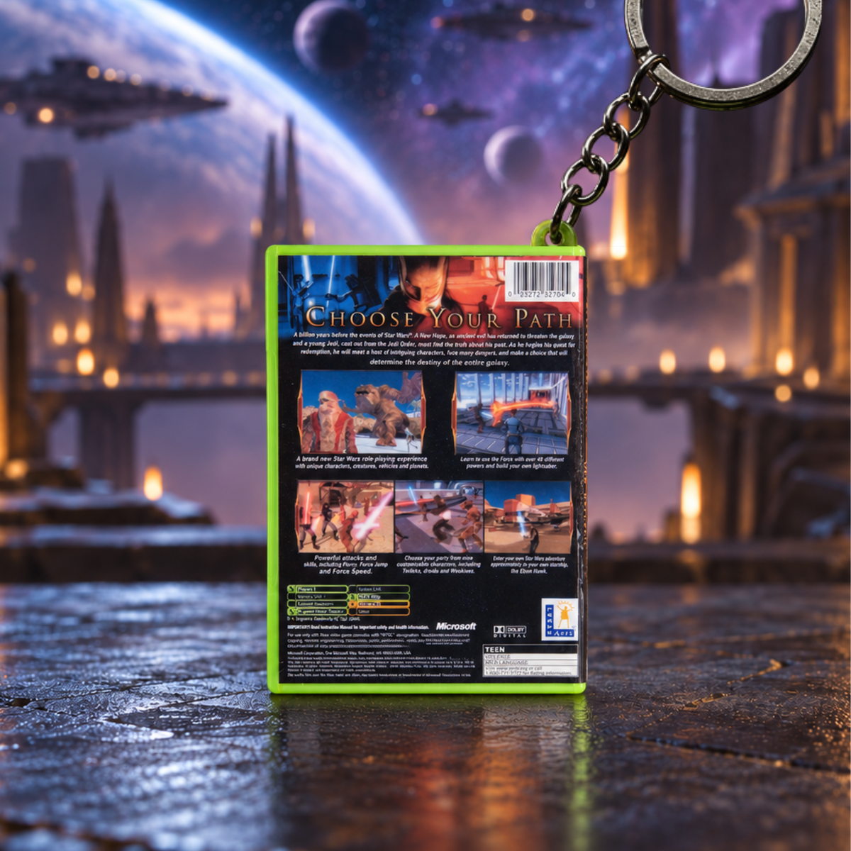 Star Wars: Knights of the Old Republic – Xbox Mini Game Case Keychain
