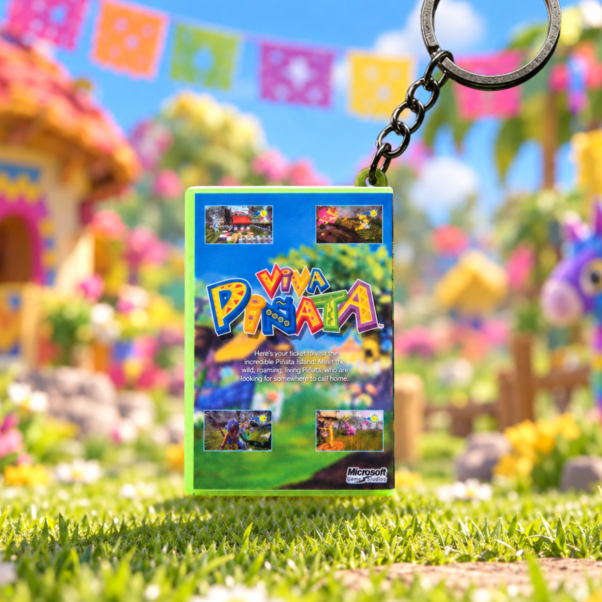 Viva Piñata – Xbox 360 Mini Game Case Keychain